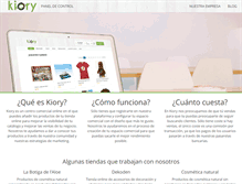 Tablet Screenshot of kiory.com